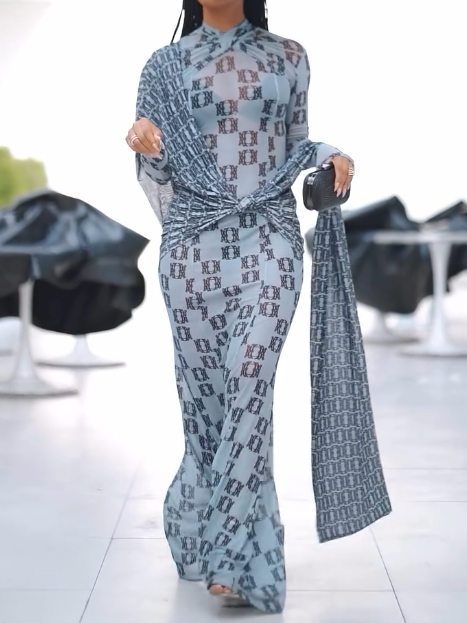 Cut Out-detail Maxi Dress